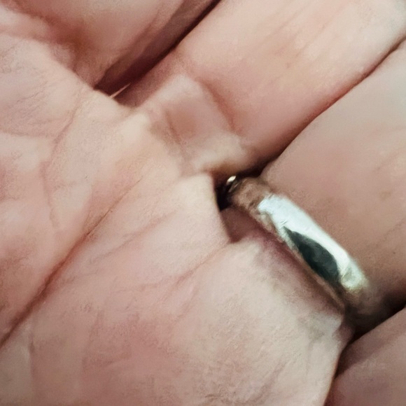 Sterling Silver Blue Larimar Cabochon Ring - Picture 7 of 7